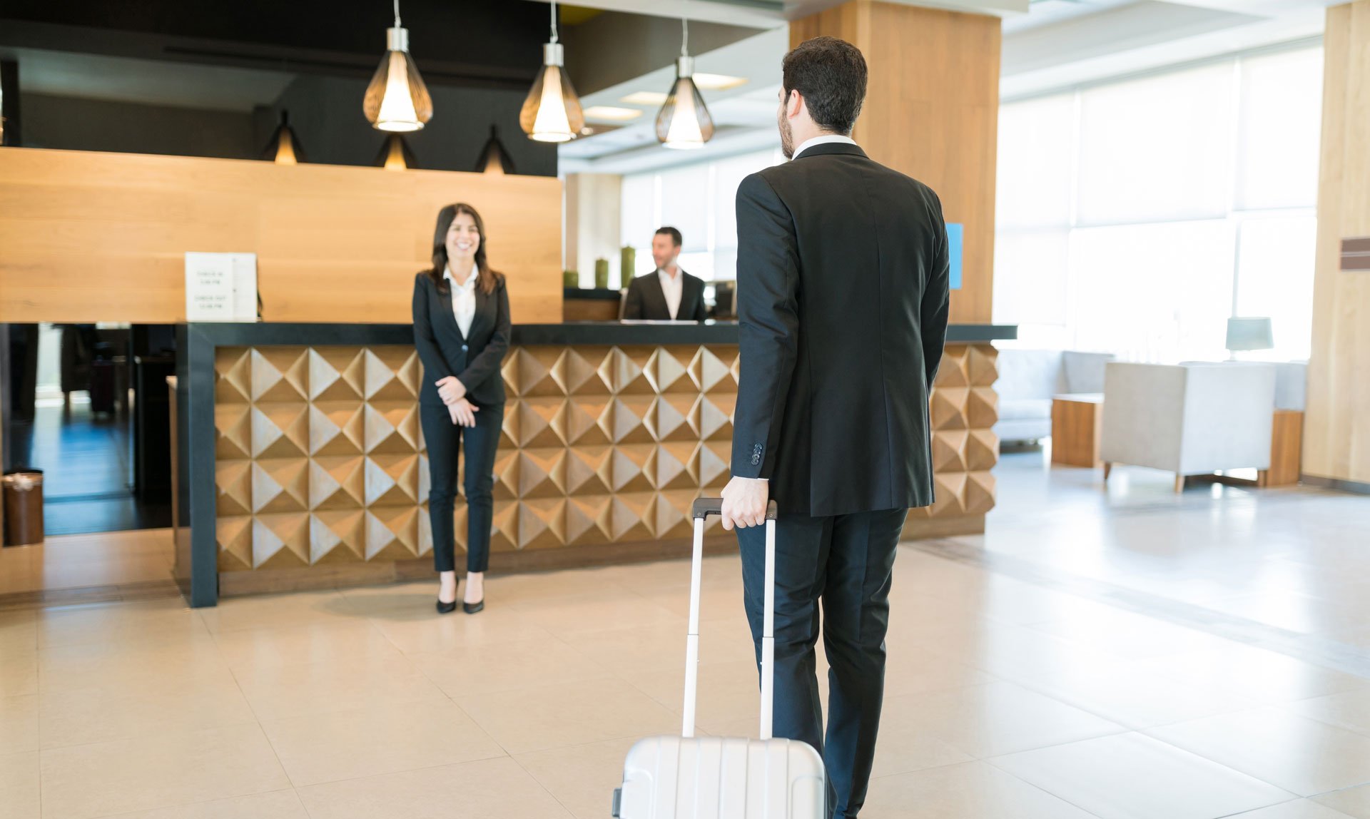 Receptioner de hotel